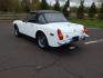 1972 White /Black MG Midget (GAN5UC10613) with an 4 cylinder engine, 4 speed manual transmission, located at 6528 Lower York Road, New Hope, PA, 18938, (215) 862-9555, 40.358707, -74.977882 - Here for sale is very nice 1972 MG Midget convertible. Under the hood is a 4 cylinder which puts power to the rear wheels via a 4 speed manual transmission. Features include; black vinyl interior in great shape, wooden shift knob, AM/FM/CD, Sony head unit, Black vinyl convertible top, chrome bumpe - Photo#3